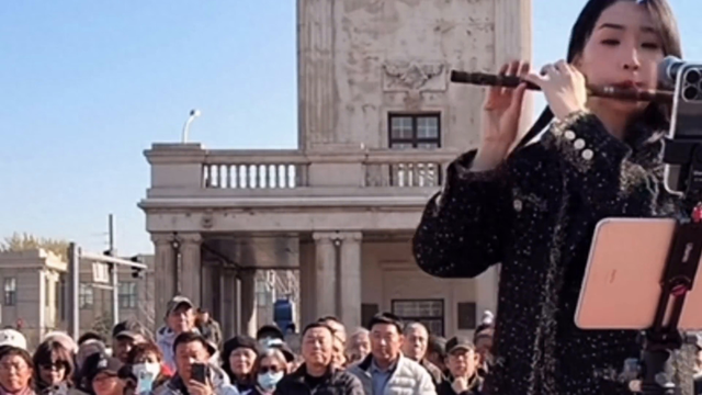 青年竹笛演奏家，孙楚泊太火了，央视台北京台都来拍视频啦！