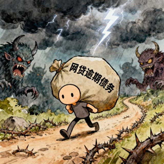 网贷优化黑名单（网贷逾期者的自救指南停催协商修复征信全攻略）