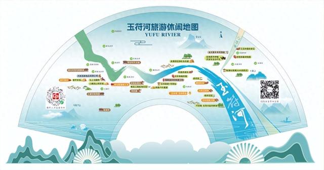 济南玉符河文旅休闲地图出炉，快来打卡！