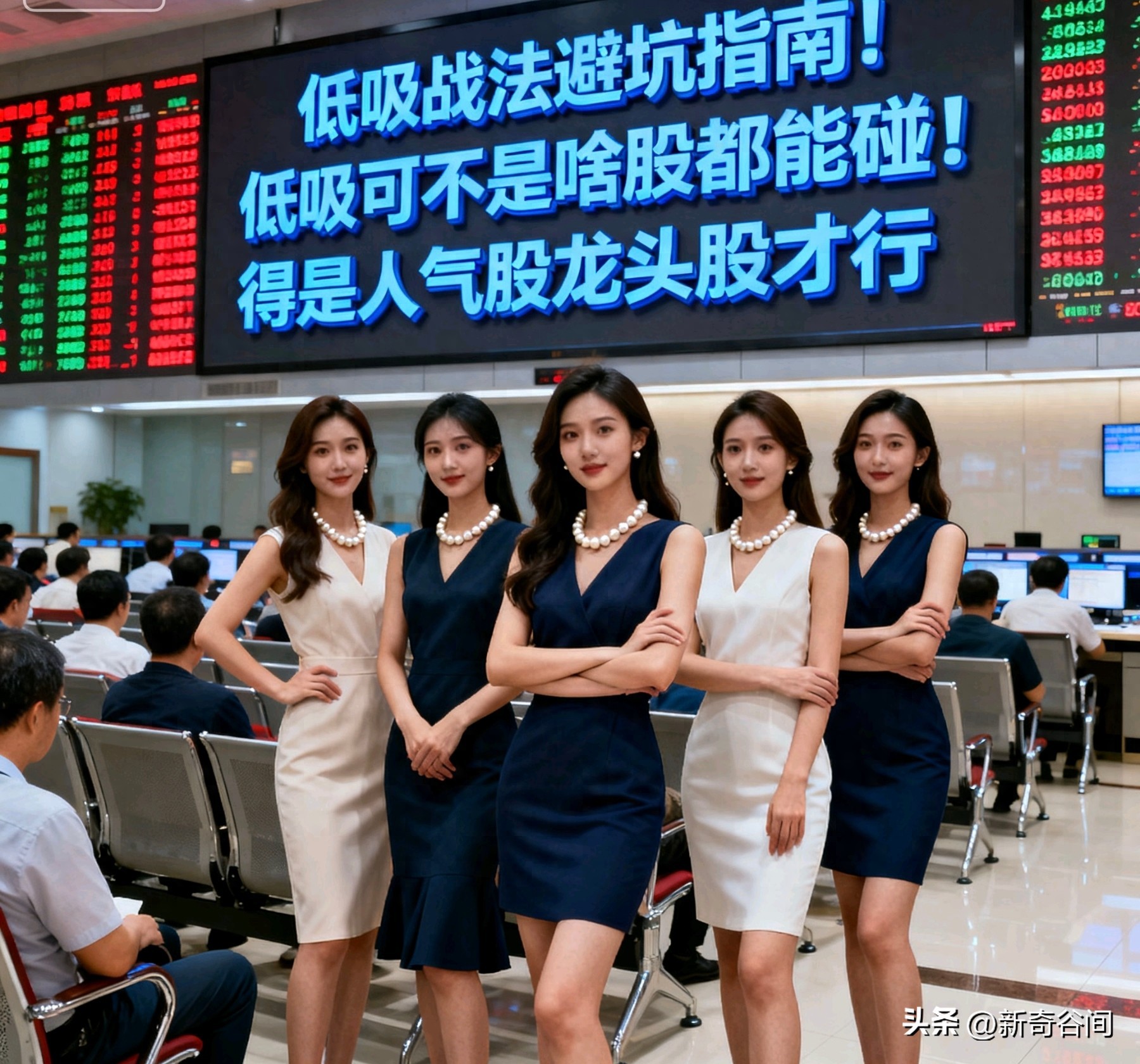 低吸战法避坑指南!低吸可不是啥股都能碰!得是人气股龙头股才行