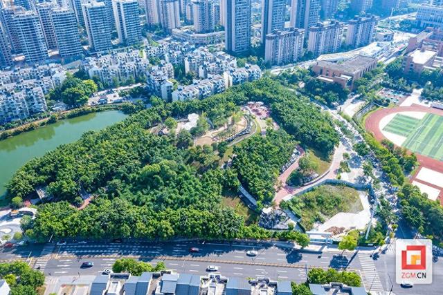 翁田山口袋公园：城市美景就在眼前