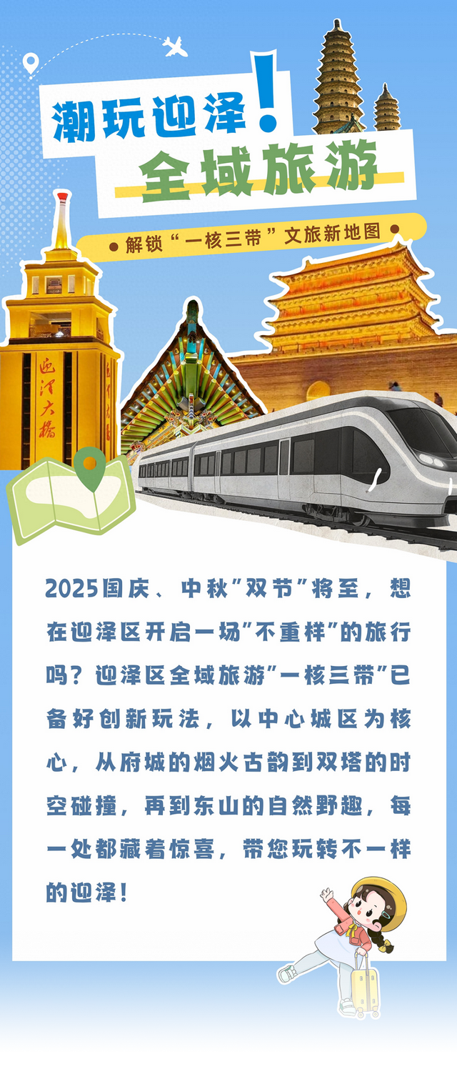 【文明旅游】太原市迎泽区：府城漫步丨国庆中秋游迎泽，带您解锁府城、双塔、东山文旅新地图