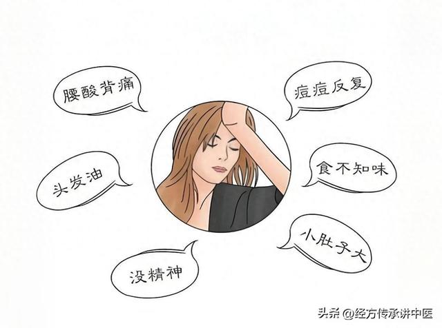 痰湿重的6个标志，中3条该清淤了！不要忘记这个十几块的中成药