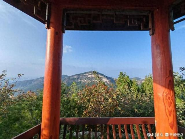 秋日限定！济南蚰蜒山红叶渐染