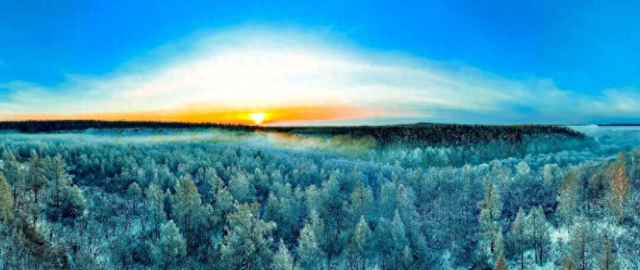 逊克县零下30℃奇观绽放 古纳温雾凇迎最佳观赏期