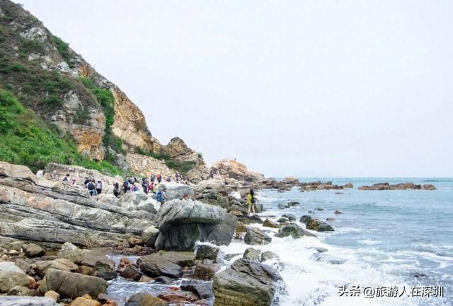 惠东狮子岛徒步游玩攻略，踏浪奇石海岸，探粤东海上丹霞徒步秘境