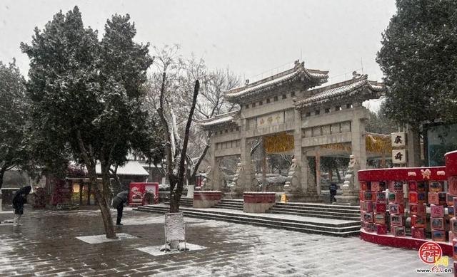 雪漫泉城园 九景入画来