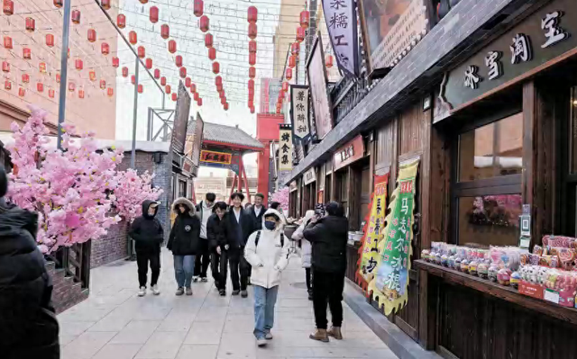 复古街区带你“穿越”冰城