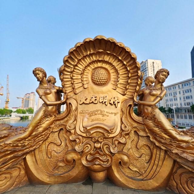 我是上海人，陪成都友游天津大光明桥，夜景比白天惊艳