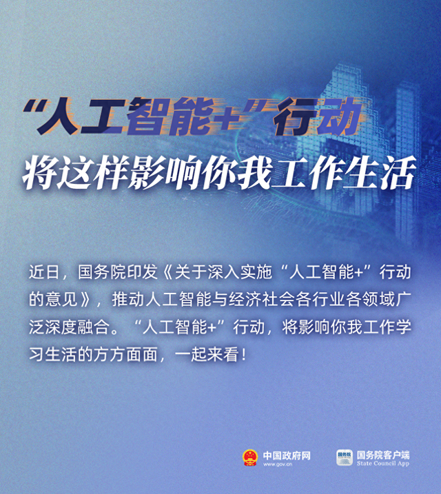 工作、学习、生活、消费......“AI+”将如何影响你我生活！
