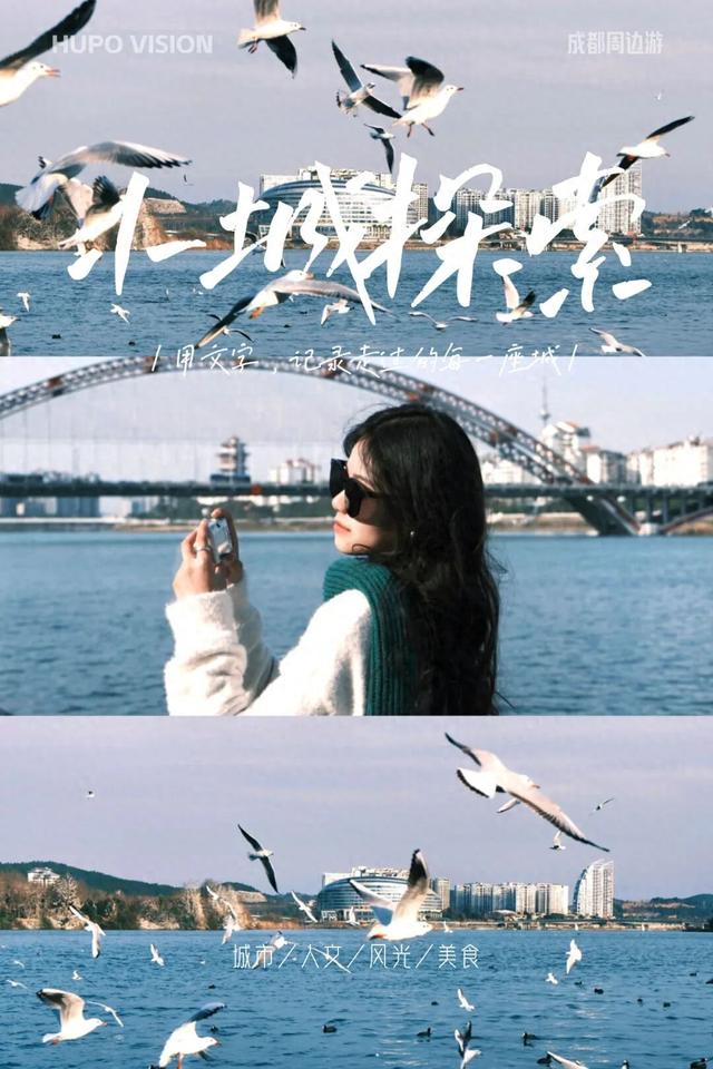 周末就冲！成都出发40min直达浪漫小城，喂海鸥逛古寺！