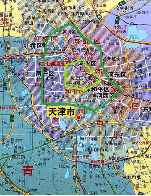 天津的三环，有内环线、中环线、外环线，内环西南角值得回忆