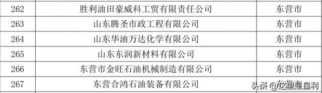 喜报！垦利区6家企业成功入选省级建设试点名单