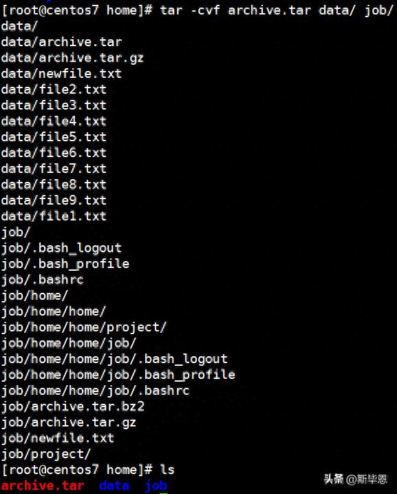 Centos7—tar 软件包参数管理插图1 Centos7—tar 软件包参数管理
