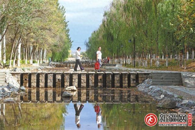 乌鲁木齐市米东区石化公园红沟河景观带重生 一脉活水润城 唤醒几代记忆