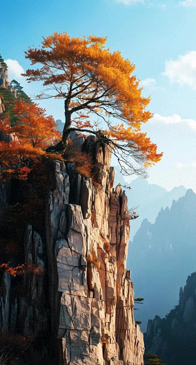 黄山风景区是中国的旅游胜地，