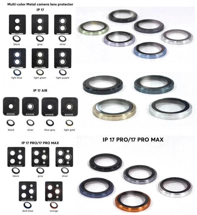 【苹果】iPhone17系列新颜色渲染图出炉 Pro/Max或配备AR抗反射屏