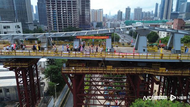 完善罗湖“八园连通”关键节点，鲲鹏径三号桥合龙