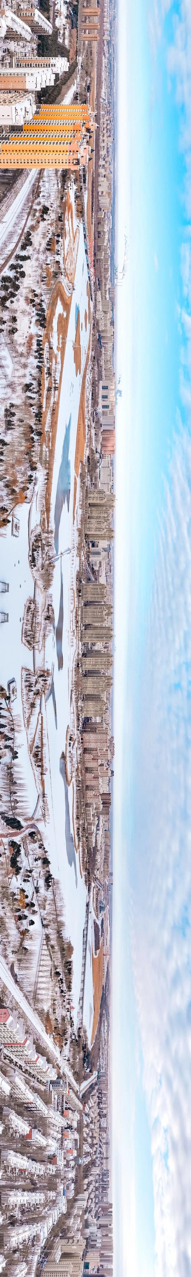 谁还没看过雪后通辽？绝美！