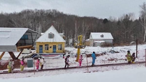 海林威虎山横道滑雪开板 林海雪原冰雪体验再升级
