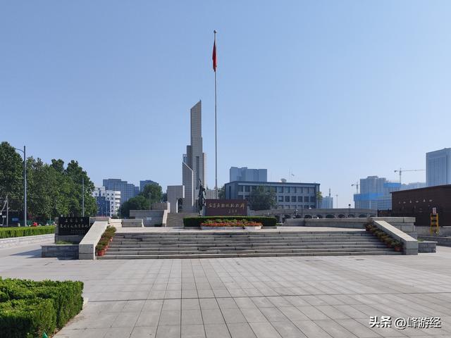 石家庄解放纪念碑，大石桥和正太铁路遗迹