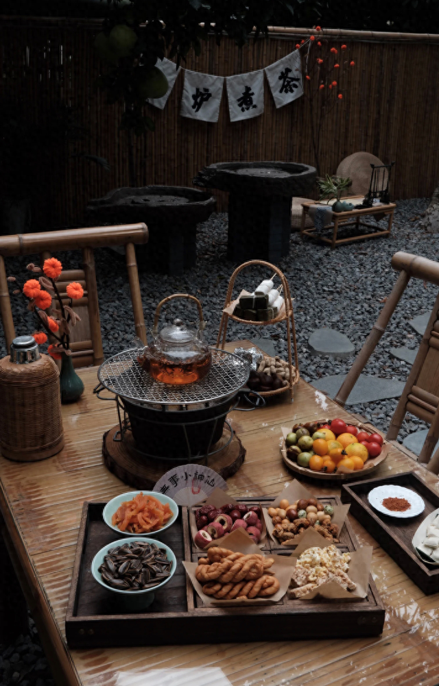 冬日搭子上线！青白江「围炉煮茶」好去处，等你来打卡→