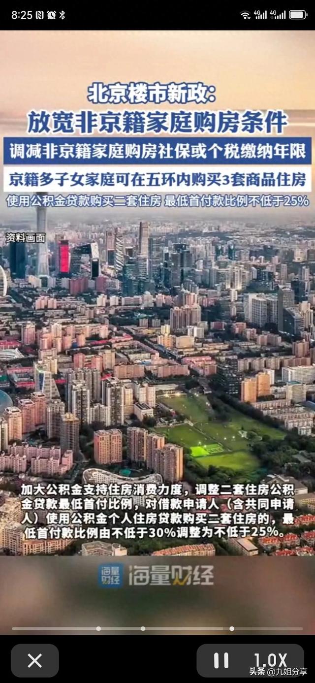 北京楼市放大招?