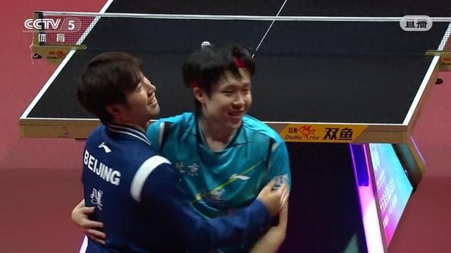 北京3-1上海男团夺冠！37岁马龙独得2分 樊振东胜王楚钦难救主