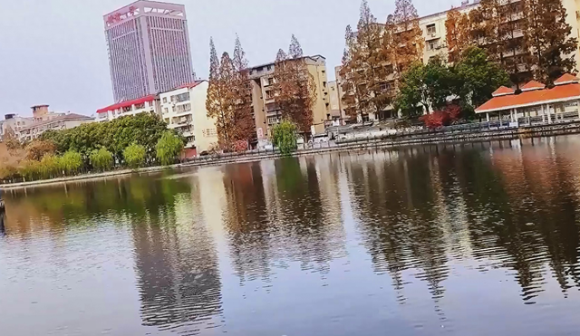 水乡藏韵 诗里寻踪 潜江行之“南门河游园 闹市中的水乡清幽”