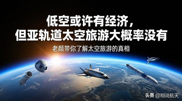 低空或许有经济！但亚轨道太空旅游大概率没有