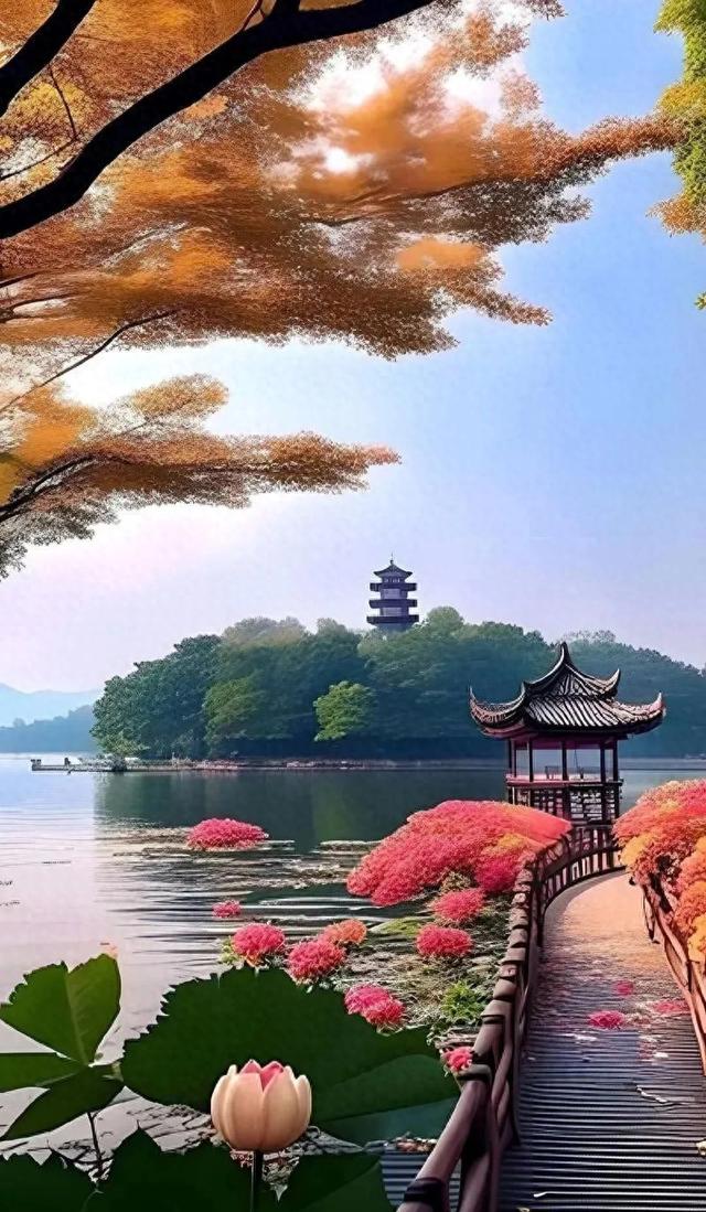秋天的中国美景抢先看！杭州·西湖人间天堂