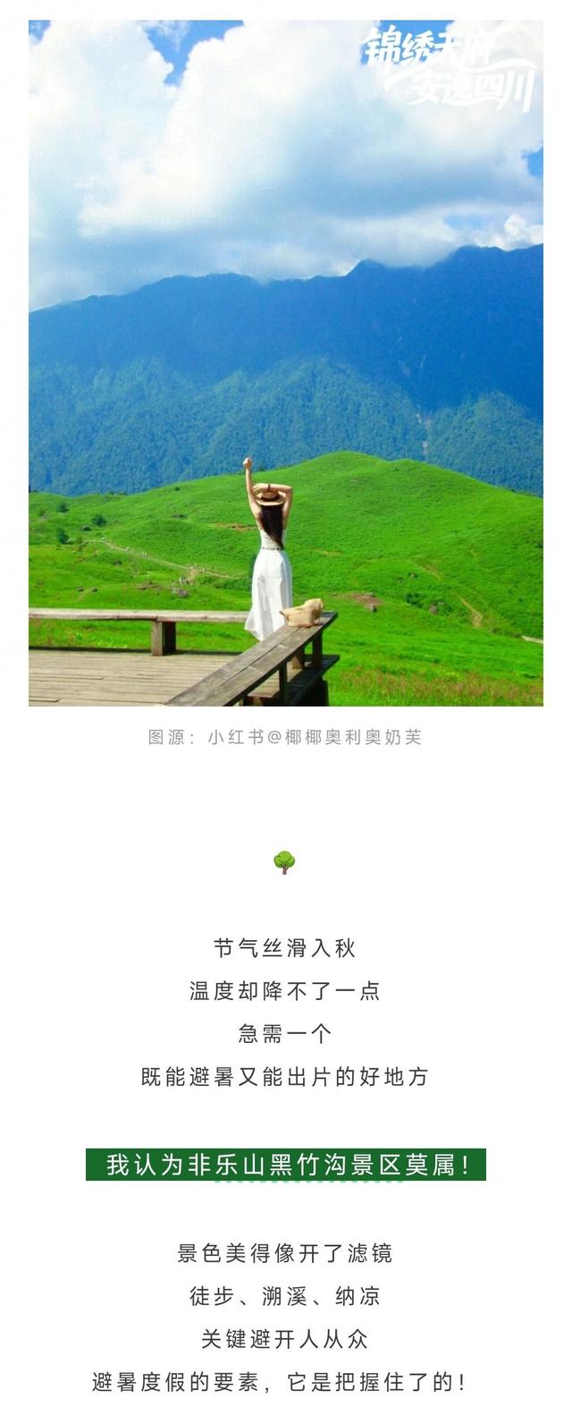 暂别川西！乐山黑竹沟已经美到神仙级！