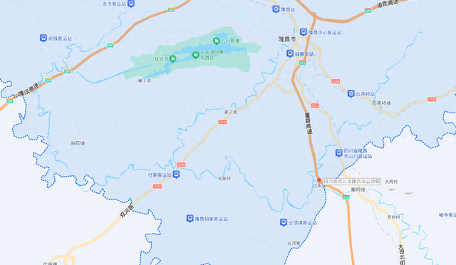 【川南F4】隆昌金鹅江冲破云顶山的白水滩峡口风光