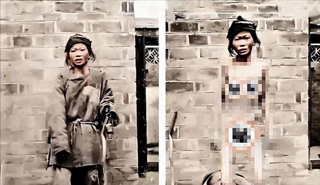 1906年，一位清朝女子自愿脱下衣服，让洋人拍下这组裸体照片