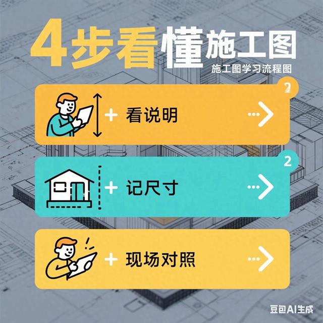 施工图纸怎么看（建筑新人救星4步看懂施工图）