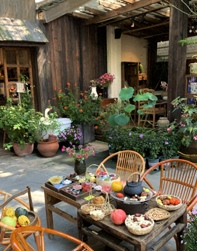 老来有个小院，心静如水，日子悠长