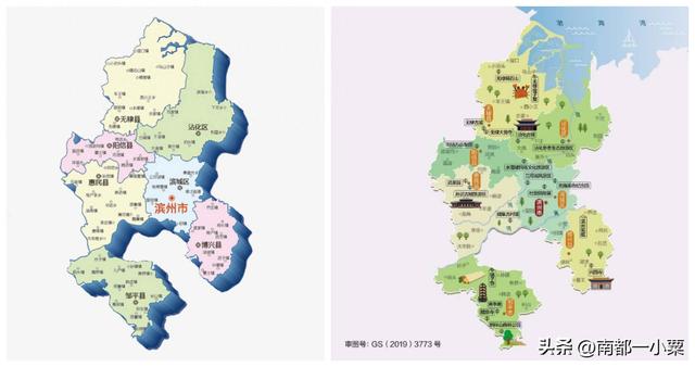 山东滨州，四大古镇