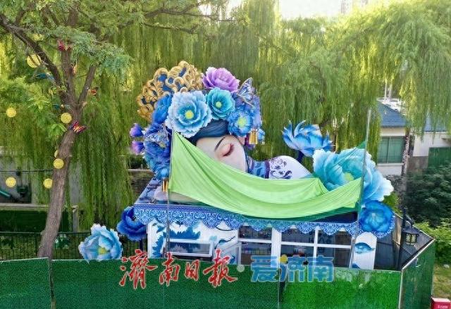 大明湖西北角再现“雨荷风情”  文创馆即将亮相