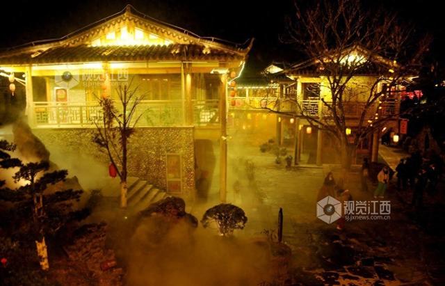 江西德兴：山村夜色入画来（图）