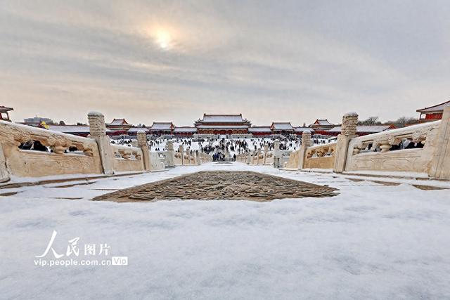北京：故宫雪后初霁美如画
