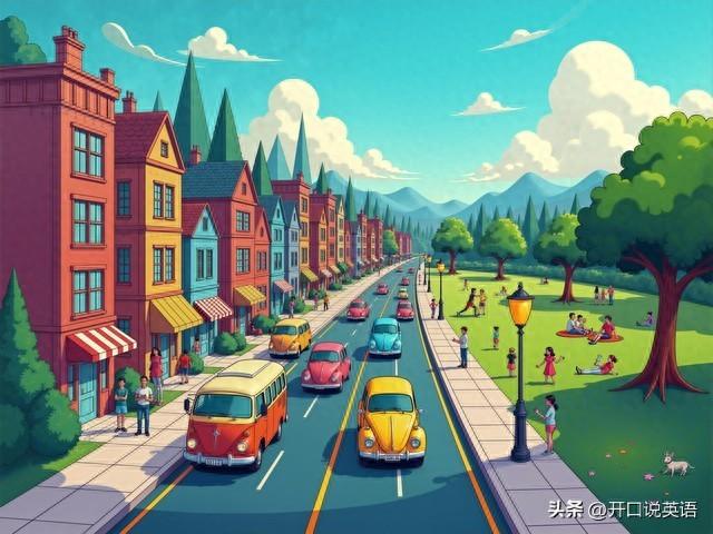 地理用英语怎么说（road 和 street 的区别）