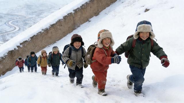 雪路求学，暖阶相伴