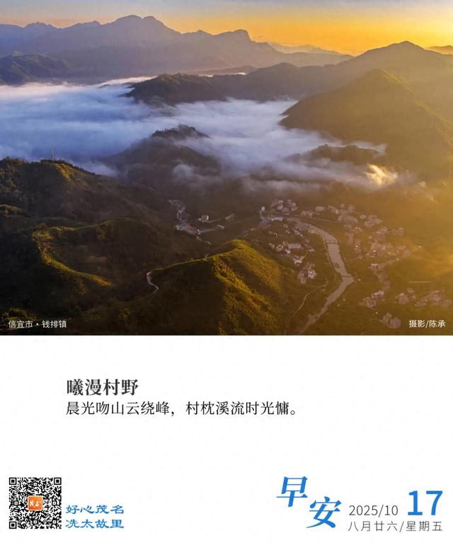 好心茂名•每日一图 | 曦漫村野