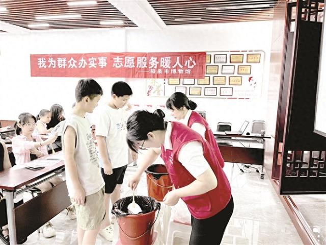 阳泉市博物馆携手社区丰富青少年文化生活
