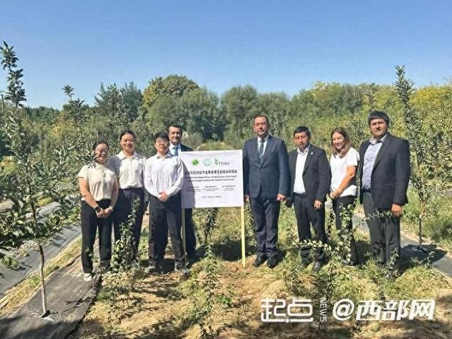 乌兹别克斯坦中乌苹果园气象服务示范站揭牌