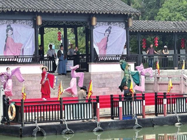 循着传说一睹“西施”风采 木渎邀游客“穿越”吴越
