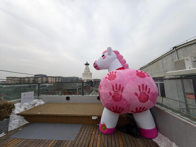 雪后白塔寺，尽显悠远的禅意