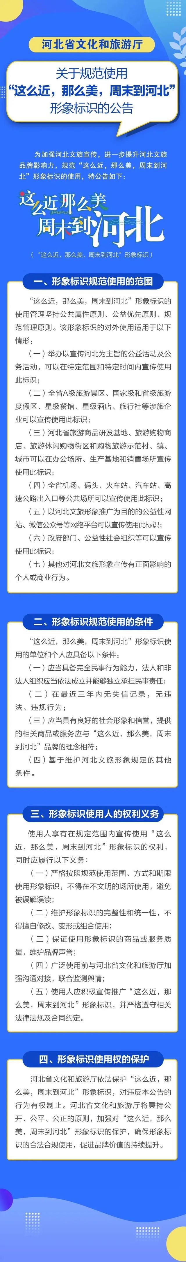 最新公告！“这么近，那么美，周末到河北”形象标识不能随便用！