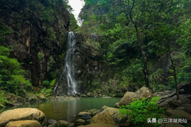 马峦山观瀑记