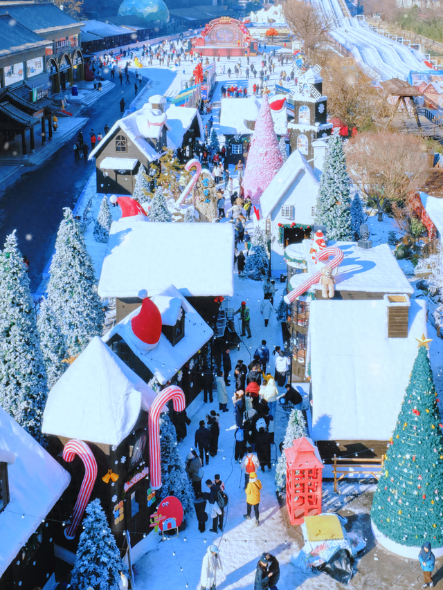 为了朋友圈的9张图，我专门飞了趟河南！春节云台山太像童话镇了|春节象哪儿玩